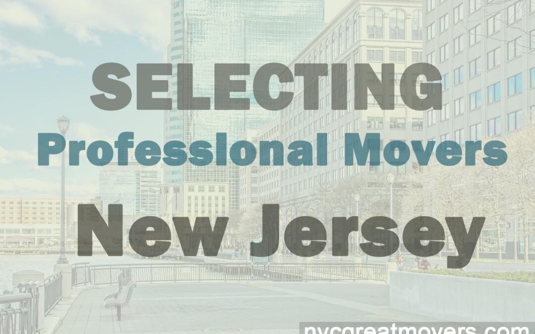Selecting Professional Movers in Jersey City